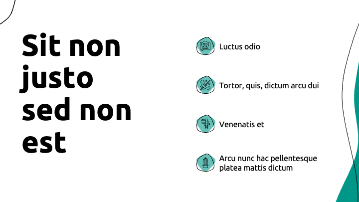 Waves Green Minimal slide 3